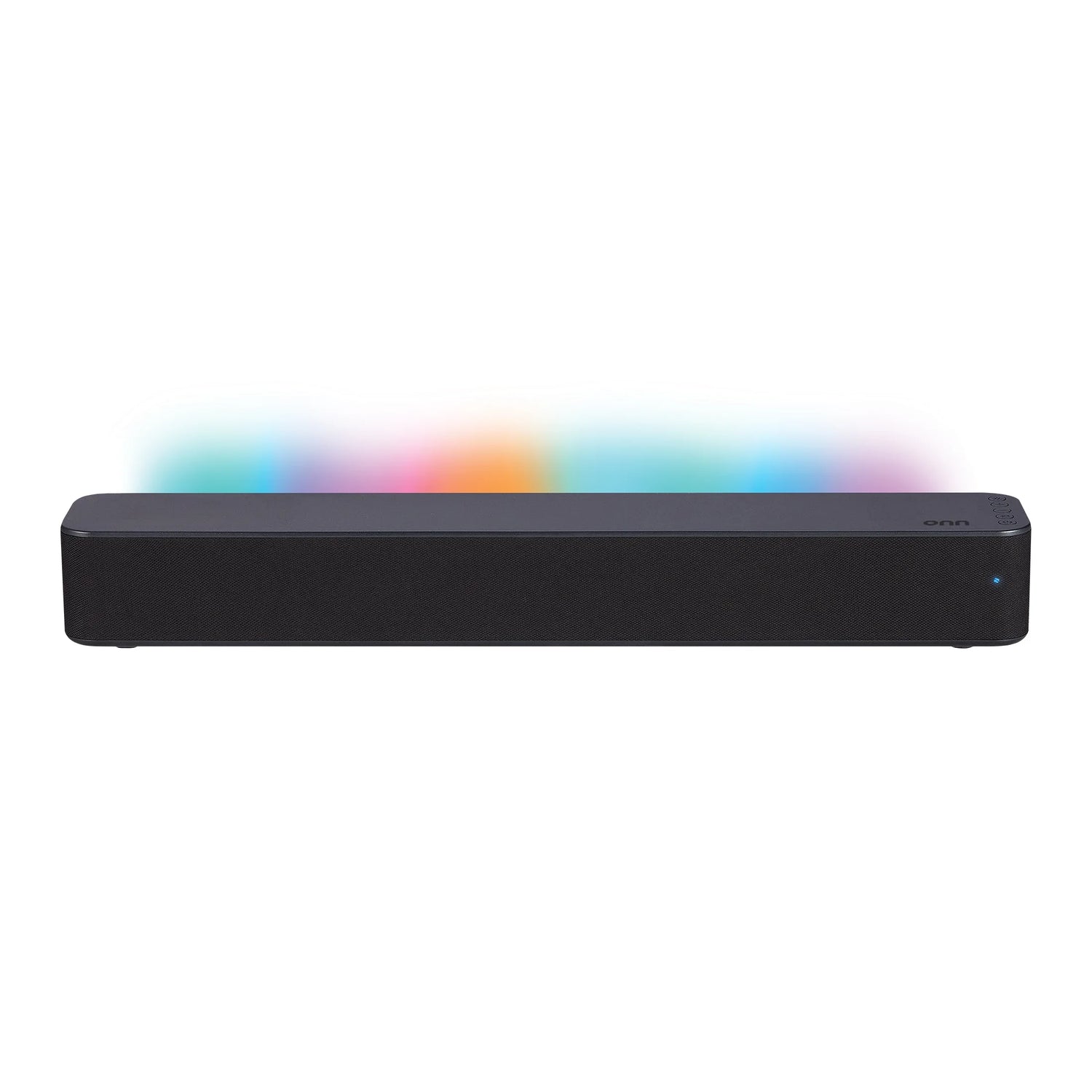 20 Inch Bluetooth 2.0 Channel Soundbar with Multi-Color LED Lighting, Black