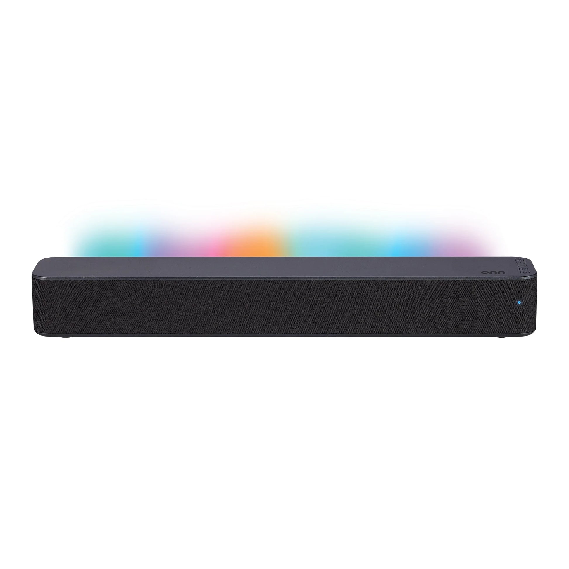 20 Inch Bluetooth 2.0 Channel Soundbar with Multi-Color LED Lighting, Black
