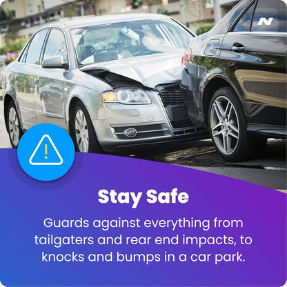 Dash Cam Add-On Rear View Exterior Camera Compatible 322GW 422GW 522GW 622Gw-Black